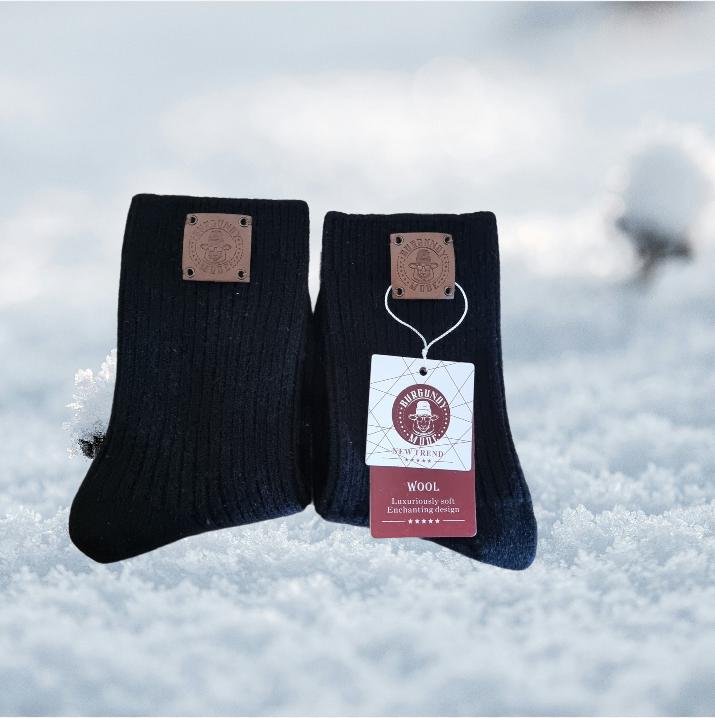 Damen Woll-Wintersocken, Kaschmir-Damensocken, warme und weiche Winter-Damensocken, Geschenk für Sie