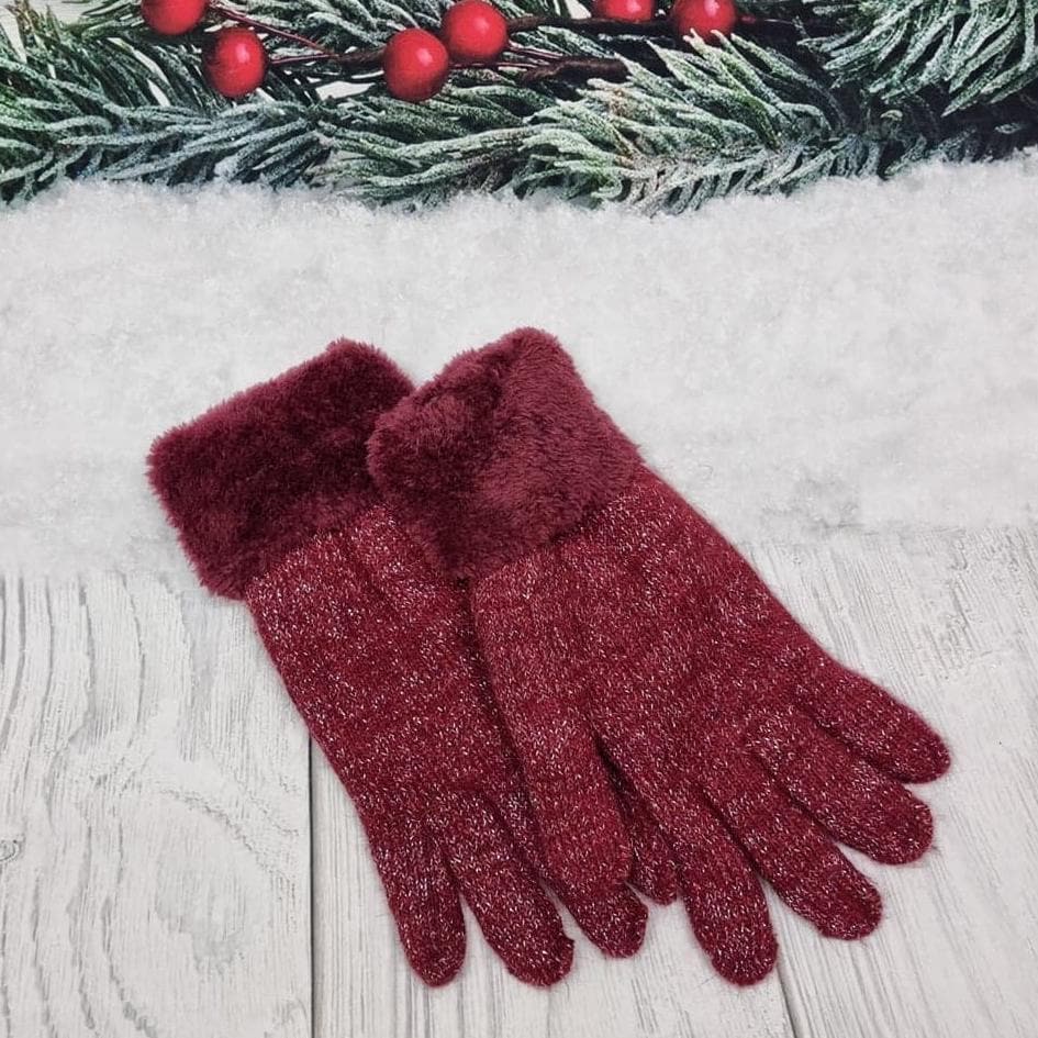 Luxuriously Warm Angora Wool Gloves – Thick, Lined Winter Essentials for Women