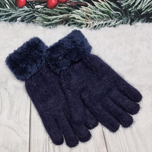 Luxuriously Warm Angora Wool Gloves – Thick, Lined Winter Essentials for Women, Gift for her