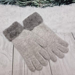 Luxuriously Warm Angora Wool Gloves – Thick, Lined Winter Essentials for Women, Gift for her