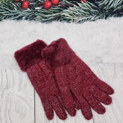 Gants en laine angora luxueusement chauds – Épais et doublés, essentiels d’hiver pour femme, cadeau pour elle