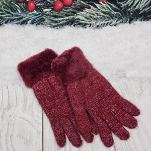 Luxuriously Warm Angora Wool Gloves – Thick, Lined Winter Essentials for Women, Gift for her