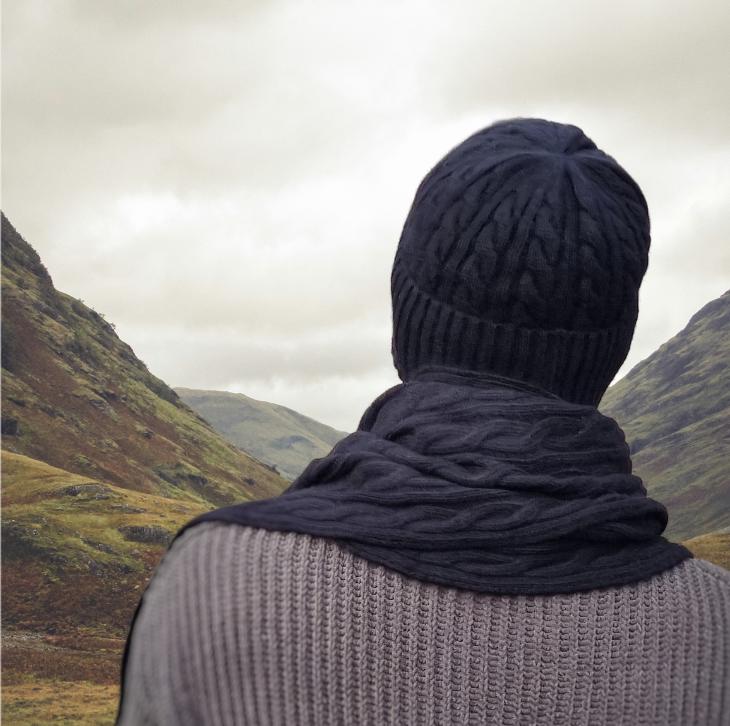 Bonnet d'hiver en cachemire pour homme – Bonnet en cachemire doux, chaud et élégant | Cadeau de chapeau en cachemire parfait pour lui