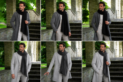 Long & Wide Cashmere Scarf for Women & Men