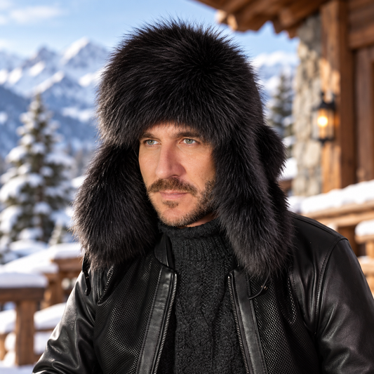 black mens-leather-trapper-hat-real-fox-fur.jpg