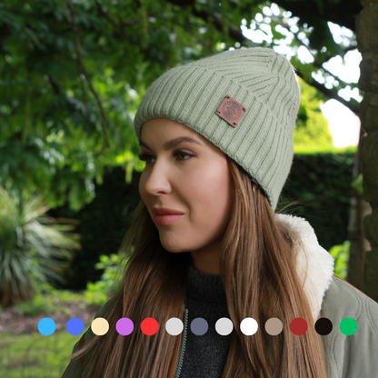 Mit Kaschmir und Seide gefütterte Strickmütze: Winddichte Wintermütze für Damen und Herren, ideal für dickes, lockiges und krauses Haar