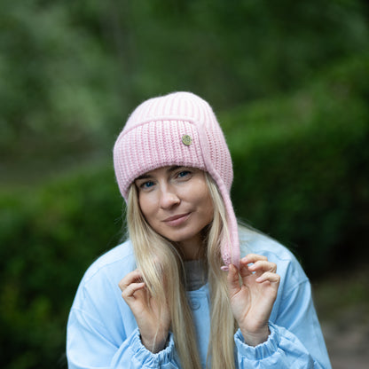 pink-cashmere-hat-winter-beanie