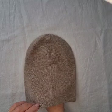 Men’s Double-Layer Cashmere Beanie
