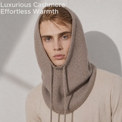 Cashmere Hooded Balaclava – Winter Hood Hat