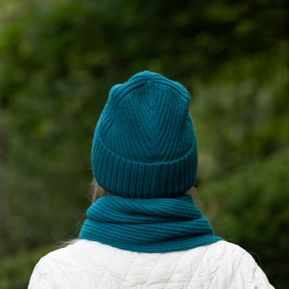 100% Mulberry Silk Lined Cashmere Hat 