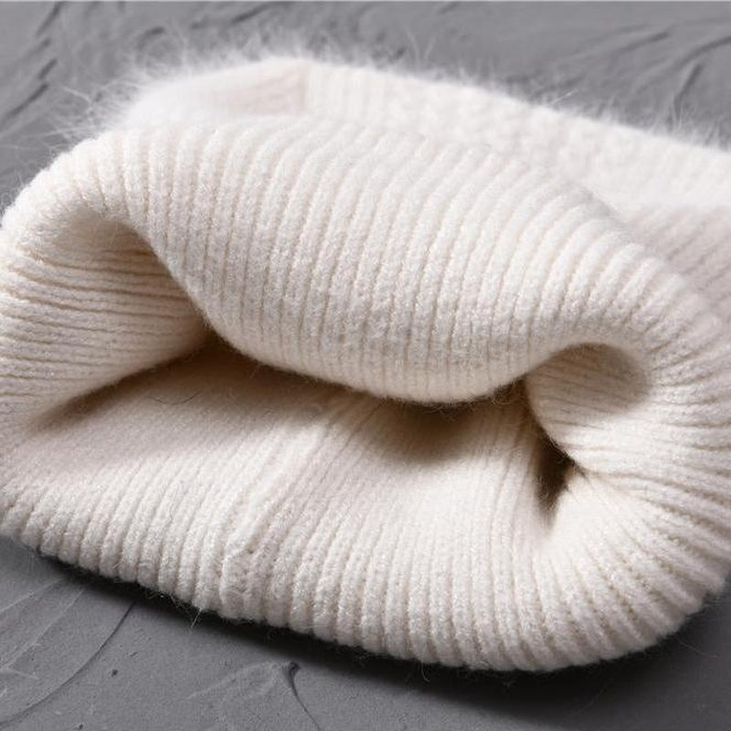 Cashmere beanie, women cashmere hat, warm and soft cashmere beanie 2021 design - BURGUNDY MODE